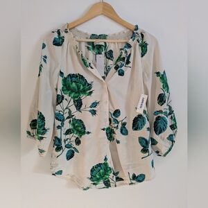 Old Navy Floral Blouse